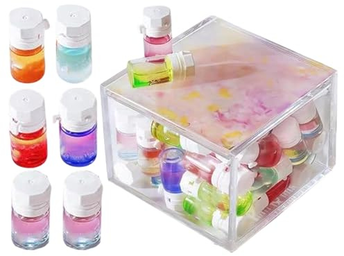 Huile Capillaire Et 2 En 1, 40 Parfums Pour Cheveux Pour Femmes, Huile Multifonctionnelle Pour Cheveux Crépus, Huile De Soin ée Longue Durée, Coffret D'huiles ées Portables