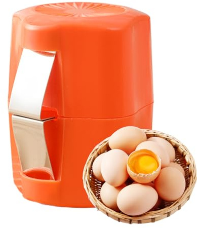Herramienta para abrir huevos - Abridor de cáscaras de huevos | Cortador separador de galletas de acero inoxidable, removedor portátil de trituradores para huevoss cocidos crudos, horneado