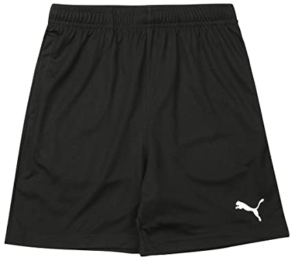 PUMA Pantalones Cortos Unisex para niños Liga Core Jr, Unisex niños, Pantalones Cortos, 703437_03, Negro (Black/ White), 116