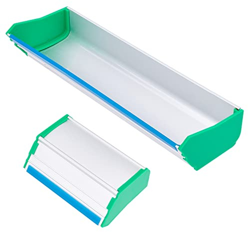 GORGECRAFT 2 Tailles D'Émulsion Scoop Coater 4 Pouces 8 Pouces en Alliage D'Aluminium Double Bord Outil de Revêtement D'Écran pour Sérigraphie
