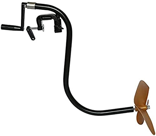 SHAIRMB Handbetrieben Außenborder, Handbetrieben Boot-Propeller, Boot-Propeller, Handbetrieben Boot-Propeller Schleppmotor, für kleine Leichtgewichte Aufblasbarer Ponton Boot Kajaks