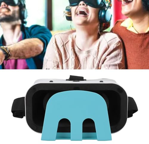 Cuffie VR per per Occhiali per realtà Virtuale 3D, Casco con Lenti Ottiche HD Anti-blu per TV, Film Sul Telefono, Istruzione, Videogiochi