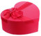 Beaupretty 1 Stück Karton Verpackung Dekorationen Herz Brautgeschenke Herzen Hochzeitsdekoration seidenband Kleiderschränke Goodie-Boxen Geschenkbehälter Geschenkbox Papier rot