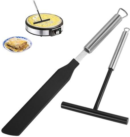 Distribuidor de masa de acero inoxidable, herramienta de cocina profesional para pasar fácilmente panqueques masa