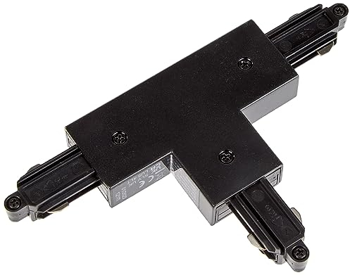 SLV raccordo a T per binario elettrificato monofase ad alto voltaggio/nero