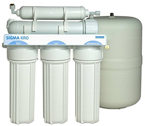 ATH - Ósmosis Inversa 5 Etapas Sigma Kro - Sistema de agua filtrada potable para Beber