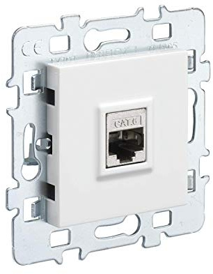 DEBFLEX Mécanisme - Rj45 Carré - Blanc 40