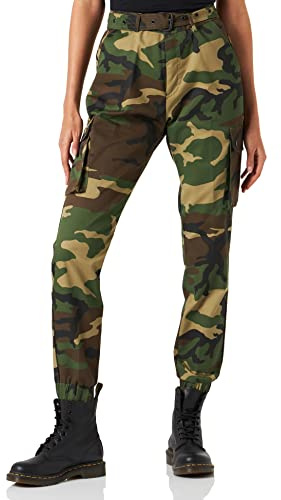 Mil-Tec Damen Afslappede bukser-11139020 L ssige Hose, Woodland, XXL EU