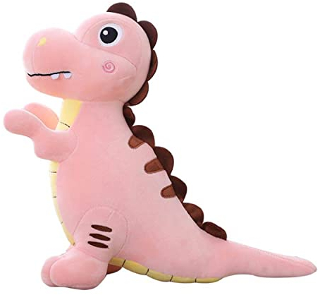 Cute Dinosaur Peluche Jouet Sonwaha Dessin Animé Peluche Cadeau de Noël Idéal pour Les Enfants Compagnon de Sommeil Beau Cadeau pour Les Enfants (A)