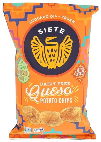 Siete Family Foods Queso Potato Chips, 5.5 OZ