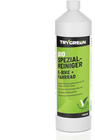 Spezialreiniger E-Bike + Fahrrad - Reinigungskonzentrat, natürliche Wirkstoffe, sicher für Mensch, Material und Fahrrad (1 l (1er Pack), Flasche)