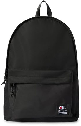 Champion Lifestyle Bags Script Shop - (806019) 21L Zaino, Nero (NBK), Taglia unica Unisex adulto FW24
