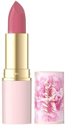 Eveline Cosmetics Feuchtigkeitsspendender Lippenstift Nr. 01 - Flower Garden Serie | Vegan, pflegend mit Hyaluronsäure & Pfingstrosenextrakt