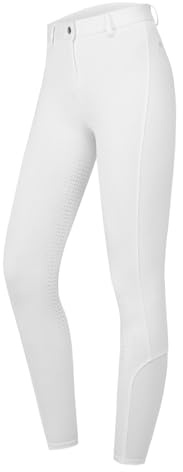 ELT Reithose Essential Silikon, weiß, Gr. 164
