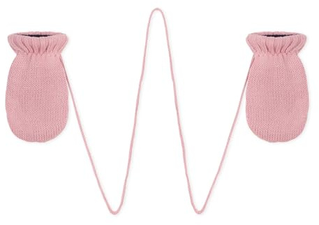 Petit Bateau Stickade babyvantar fodrade med fleece