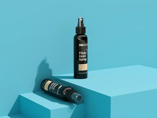 Hair Fiber Hold Spray by HAIR ILLUSION, Liquid Turns Sticky Glue for Longer Hold