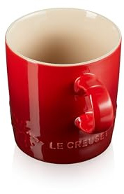 Le Creuset Stoneware Holly Collection London 12oz Mug - Cherry
