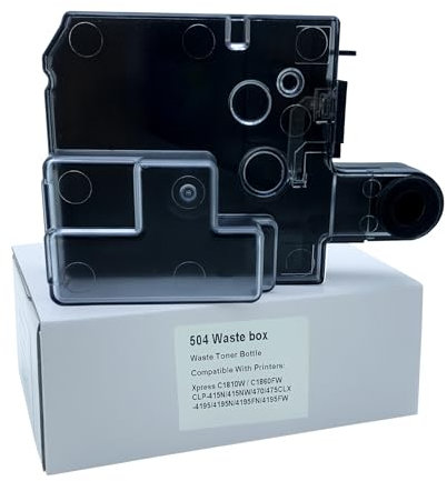 HEMEINY CLT-W504 Abfalltonerbehälter kompatibel mit Samsung CLP-415 CLP-415N CLP-470 CLP-475 CLX-4170 CLX-4195 CLX-4195N CLX-4195FW SL-C1810W SL-1860FW Drucker (1 x CLT-W504)
