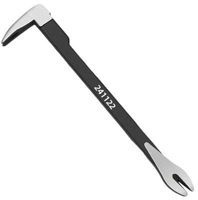 palanca de martillo, barra de palanca, Palanca de bolsillo portátil, Herramientas multifuncionales para quitar zócalos, pequeños alicates extractores de clavos para carpinteros, hombres