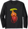 Nepenthes Villosa Bug Eating Pitcher Shirt Carnivorous Plant Long Sleeve T-Shirt