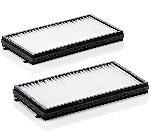 MANN-FILTER CU 3124-2 Innenraumfilter/Kabinenluftfilter (2er Set) - für Pkw + Transporter
