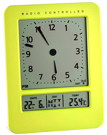 TFA Dostmann 60.2530 Funk-Wecker mit Temperatur