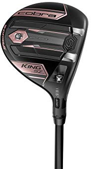 Cobra Golf 2020 Speedzone Fairway Black-Lilac 3w4w (Women's, Right Hand, UST Helium 4F1, Ladies Flex, 18.5)