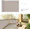 SUNNY GUARD Balkon Sichtschutz 90x500cm Balkonverkleidung Balkonabdeckung Balkonumspannungen UV-Schutz Wind und wetterfest mit Kabelbinder,Taupe
