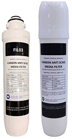 Water Filter 10 Cartridge Housing 6mm 10mm for Boiling Hot Water Tap +2 Filters