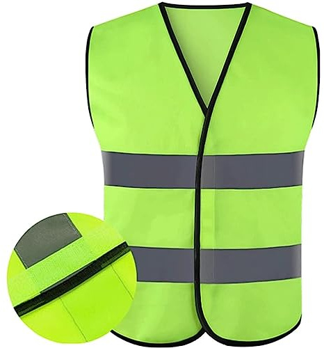 ZUMAHA Chaleco de Seguridad para niños Chaleco Reflectante de Alta Visibilidad para niños Chaleco de tráfico Transpirable para Correr Jogging Ciclismo