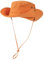 Comhats Sonnenhut Damen UV Schutz 50 mit Pferdeschwanzloch Faltbar wasserdichte Safari Hut Herren Outdoor Wanderhut Boonie Hat Breitkrempe tropenhut Sonnenhut zum Angeln OrangeXL/XXL 63-66CM
