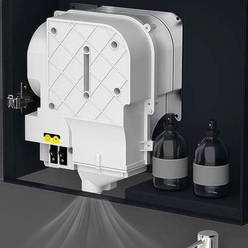 BESTXH Hand Dryers, Commercial Hand Dryer, Concealed Wall Mounted Hand Dryer, Hand Dryer Induction Hot And Cold Infrared Sensor Filter, for Kitchen, Bathroom, Toilets,Concealed installation