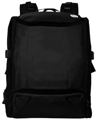 Ryggsäck för inlines, Pjäxryggsäck Ryggsäck Resväska Inlines Rullskridskor Skridskor(Big Black)