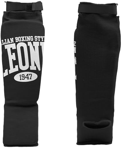LEONE 1947, Comfort Shin Guards, Svart, L, PT133