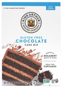 Gluten-Free Chocolate Cake Mix, Gluten-Free, Non-GMO Project Verified, Certified Kosher, Non-Dairy, 22 Ounces