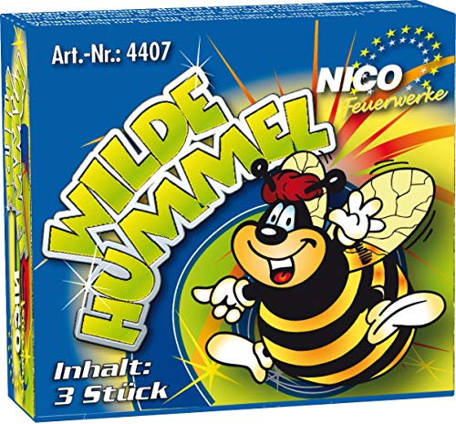 Jugendfeuerwerk Wilde Hummel 3 Stück, Verpackungseinheit: 36 Schachtel