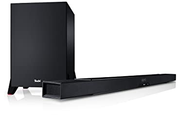 Teufel CINEBAR LUX Ambition - Soundbar mit Subwoofer, Dolby Audio, LAN, WLAN, Dynarmore 3D, Multiroom, Bluetooth, HDMI 3D ARC CEC - schwarz