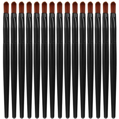 Uonlytech 100Pcs Disposable Lip Brushes Portable Lipstick Applicator Multi-Function Lip Gloss Applicator Makeup Tool for Travel and Home Use