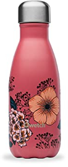 QWETCH - Bottiglia Isotermica Originals - Anemones 260ml - Bottiglia Nomade in Acciaio Inox - 24h Fredda & 12h Calda - Impermeabile, senza BPA