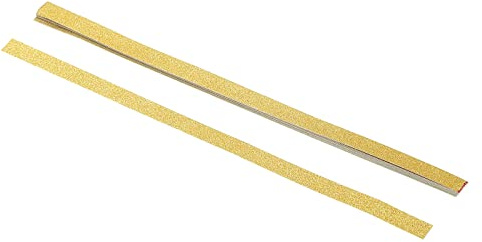 PATIKIL Glitter Origami Stelle Carta Doppio Lato Dorato L24cm 23 Colori per Arti Artigianato, Fai da Te Regalo Decor 40 Fogli