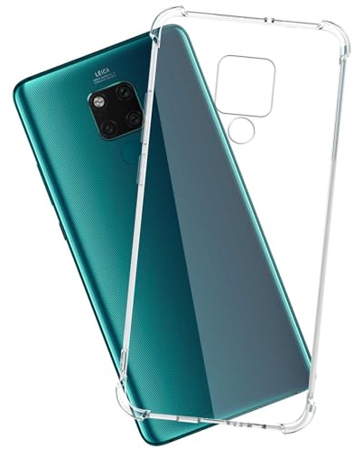 mtb more energy® Coque souple Armor compatible avec Huawei Mate 20X (7,2'') - coins renforcés - Protection de l'appareil photo - 1,5 mm en TPU - Coque de protection pour téléphone portable