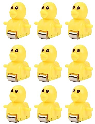 Sharplace Slide Stairs Toy Spare Part Electric Tracks Game Parts Lovely Replacement Roller Coaster Toy Accessories for Kids Boys Girls Toddlers Gifts, 9pcs duck