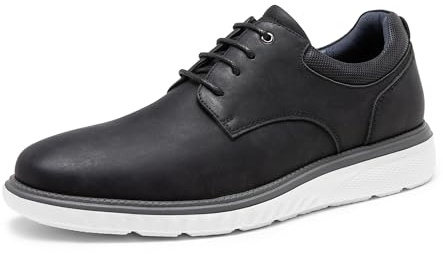 Bruno Marc Chaussure Homme Ville Classique et Confortables Chaussures Oxfords pour Hommes Décontractées,Size 44,Noir,SBOX2411M