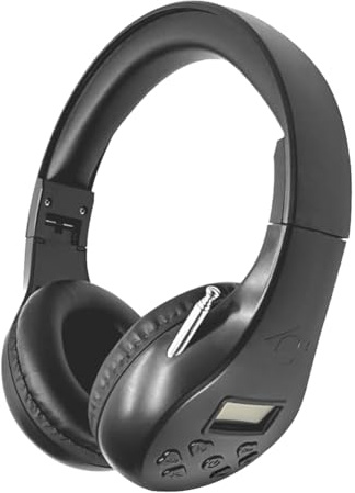 BOFRHME Personal FM Radio Headphones Ear, Wireless Headset Built in Radio for Mowing, Jogging, Walking, Daily Works, Easy to Use