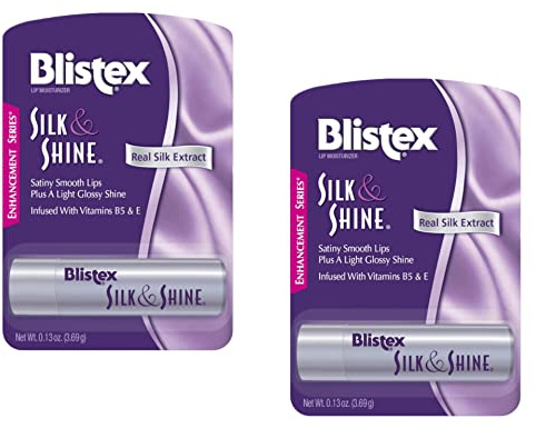 Blistex Silk & Shine Lip Moisturizer 0.13 oz Pack of 2