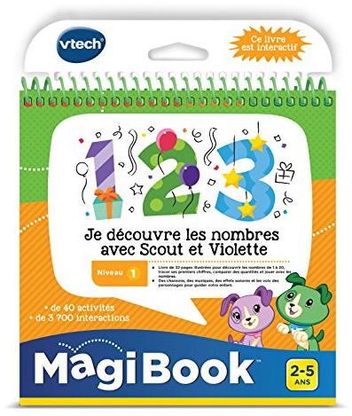 Magibook – Je Dévre les Numbres with Scout and Violet [French Version]