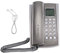 Ejoyous Telefono con Filo, Telefono da Tavolo con Cavo Telefono Fisso Telefono da Parete con Schermo LCD Collegamento a Rete Fissa Telefono Vivavoce da Scrivania, per Ufficio, Hotel, Casa, Telefono