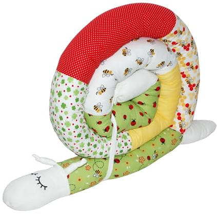 Bettschnecke/Bettschlange XXL (Motiv Marienkäfer) Länge 250cm**personalisierbar**Seitenschläferkissen