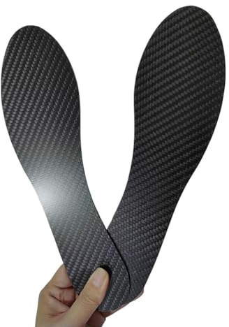 0,8 mm 1,0 mm 1,2 mm tjocklek helkolfiberinnersula sportinnersula herrskoplatta kvinnlig ortopedisk sko sneaker innersulor