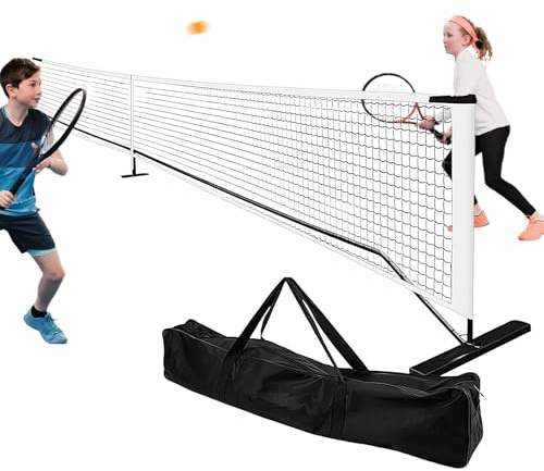 Rete da allenamento per tennis - Rete da tennis per esterni, rete da tennis compatta per calcio, rete da allenamento per tennis staccabile |. Rete da tennis per da 9,5 kg, tennis/badminton da